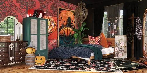 Gothic Chic Boudoir 