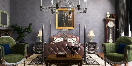 Gothic bedroom