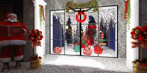 Window Displays Festive Version 3D
