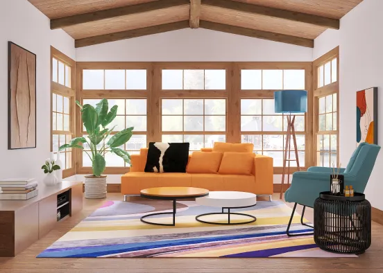 My dream livingroom Design Rendering