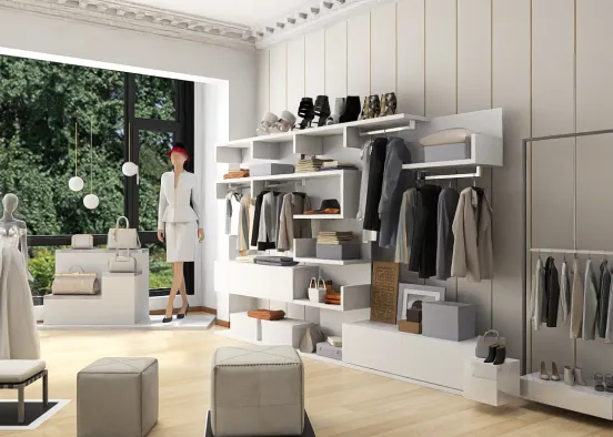 # Espaço Elegante e Funcional Визуализация дизайна