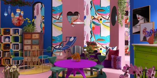 teen girls hangout room