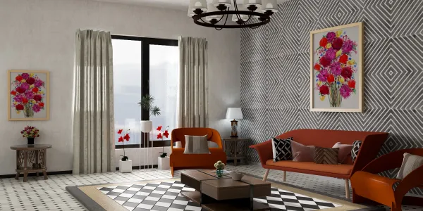 Professional interior design created with Homestyler 3D design software