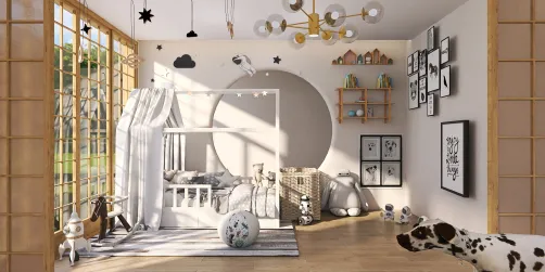 Modern kids room 