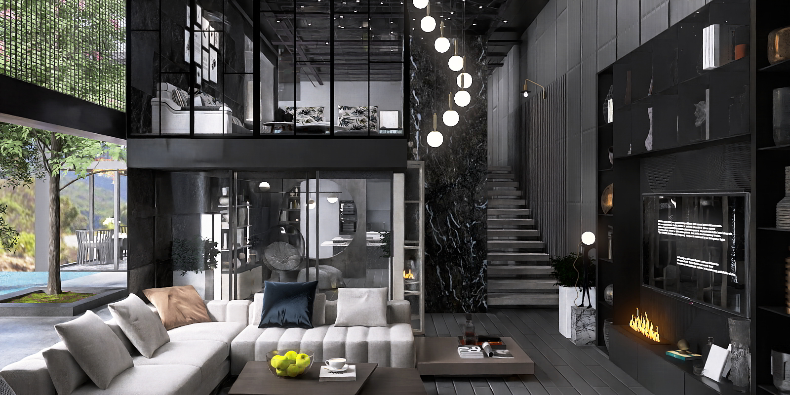 industrial home style