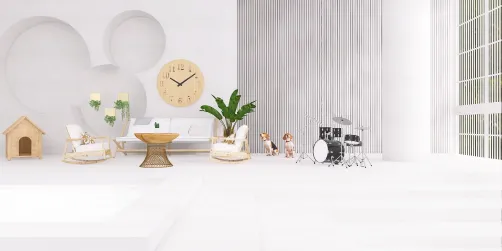 New and approved white serenity room( man cave) 