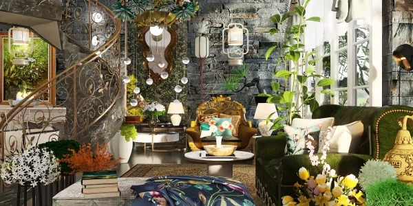 Professional interior design created with Homestyler 3D design software