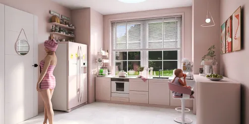 Pink Kitchen 