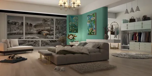 Project #18 Bedroom with a beautiful view 