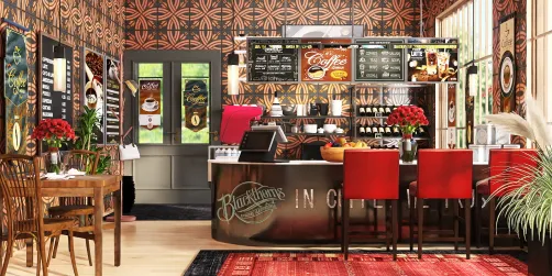 Small Coffee Shop ❤️☕