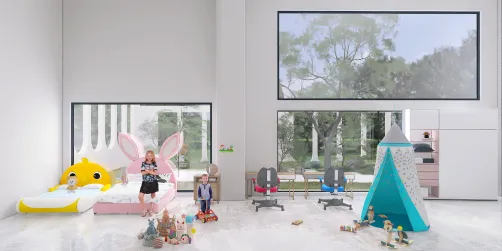 Habitación de dos niños 
