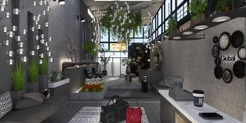 The Deep Water Hotel Lobby
