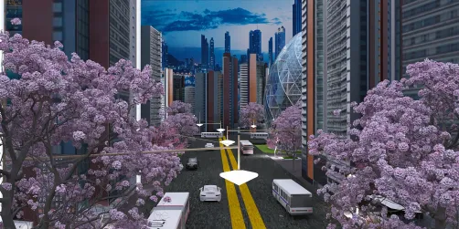 Cherry blossom in Seoul, South Korea