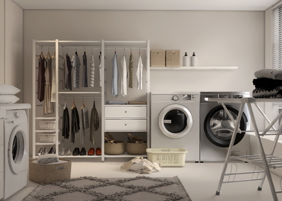 Laundry Room 🧺  Design Rendering