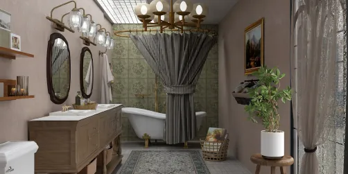 Vintag bathroom 