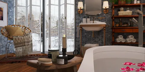 Rustic Home Spa