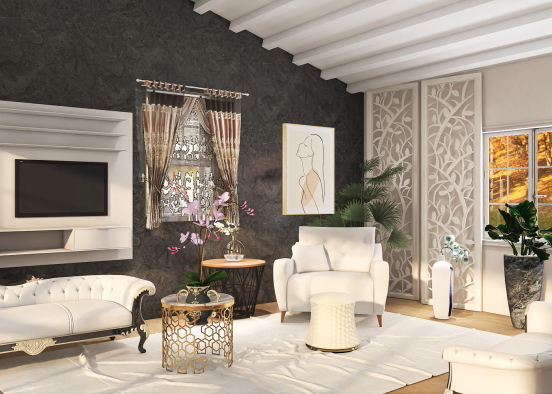 Luxury relax room Design Rendering