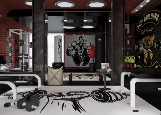 # Pump some Iron Визуализация дизайна