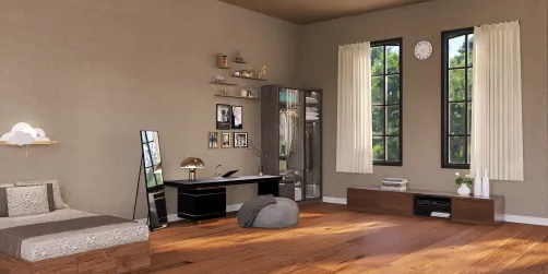 The room was created following the examp
