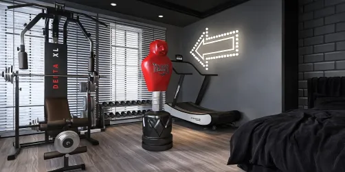 bedroom/gymroom