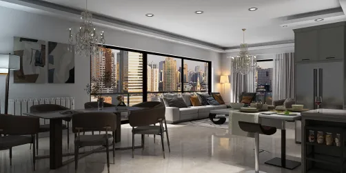 luxury living room 
