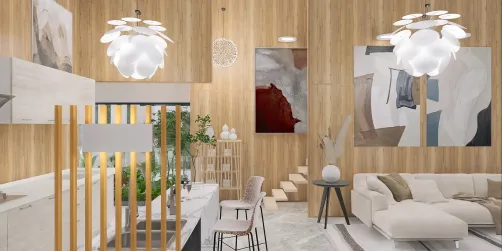 High Ceiling Scandinavian 