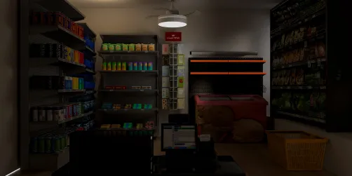 Small grocery store