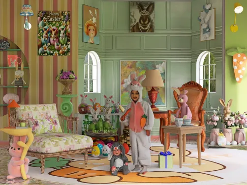 Happy Easter Alesya and Vsevolod 🐰🐣🍬🍬🍬🍰🍰🐇