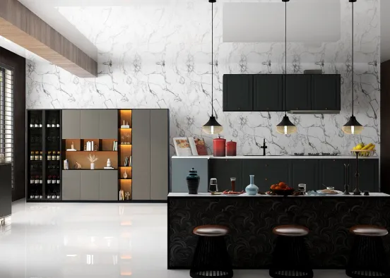 # Lunch Time Renderização de Design