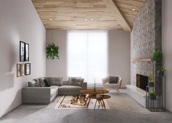 A quick livingroom Design Rendering
