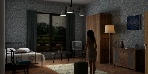 Check in to an old motel room.