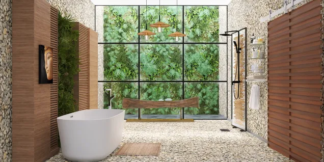 Stone Shower Room