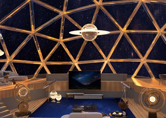 At home in the planetarium 🪐 Design Rendering