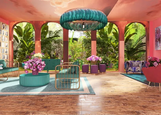 # Surrounded by🌸🌸 Renderização de Design
