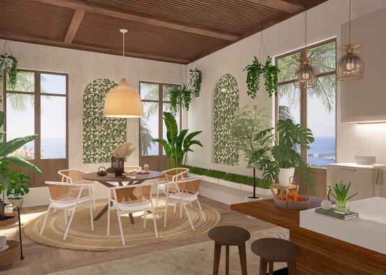 Surrounded by greens Design Rendering