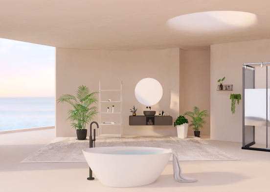 Casa de banho\ Bathroom✨ Design Rendering