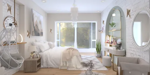 Beige bedroom 