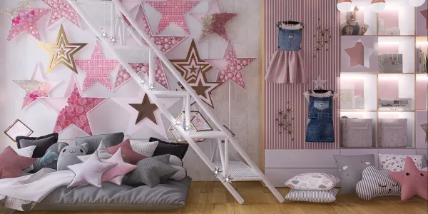 Professional interior design created with Homestyler 3D design software