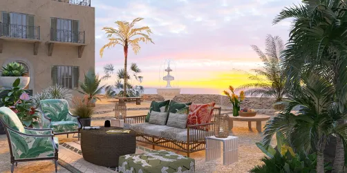 Outdoor garden 