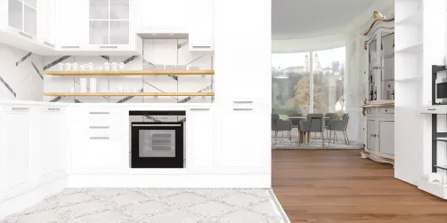 White kitchen
