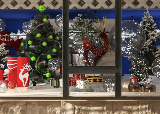 Christmas shopping time🎁🎄 Design Rendering