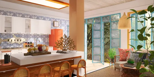 Coastal style kitchen