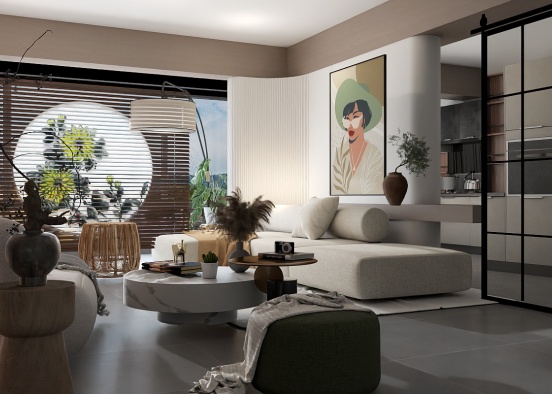 Boho Luxury Suites  Design Rendering