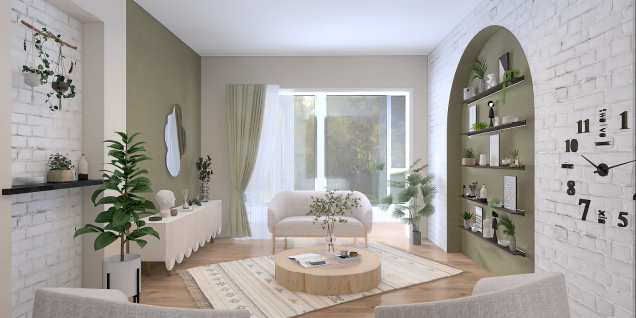 cozy livingroom - modern