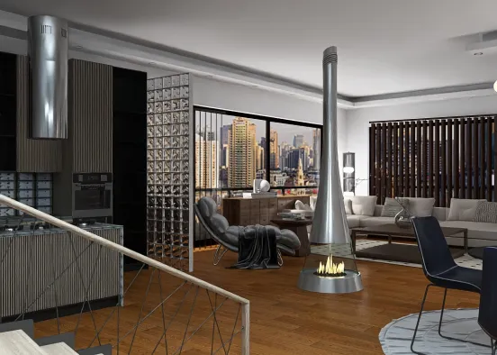 # N.Y. City Apartment  Renderização de Design