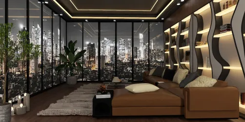 A Challenge For Two (City Night View)