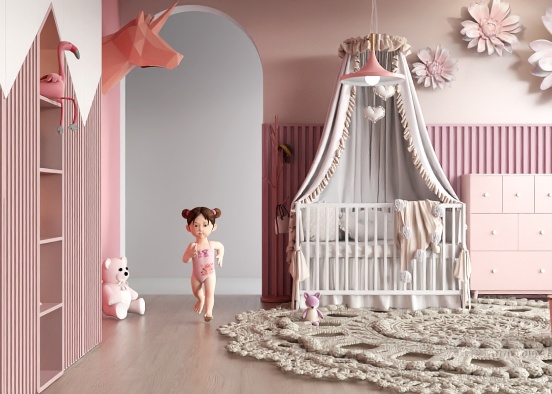Baby’s Room Design Rendering