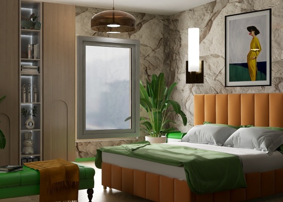 Spare Bedroom Design Rendering