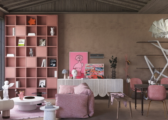 Pink Vibes Design Rendering