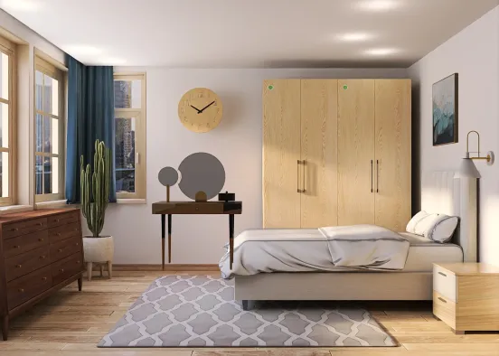 Animated bedroom Design Rendering